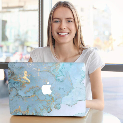 Capa protetora para MacBook Pro de 13 polegadas, com design ultrafino e leve, estrutura rígida de plástico, fácil instalação e ventilação 1