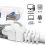 Καλώδιο Cat6Ethernet με αντοχή στις καιρικές συνθήκες, επιλογές ευέλικτου μήκους, 8