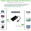 High-Resolution Support Vga Cable, Moulded Strain Relief For Durability, Electromagnetic Interference Protection, Supports Plug And Play Functionality 6