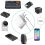 Versatile Power Adapter For Multiple Devices, Overcurrent Protection, Short-Circuit Protection, Fire Retardant Shell 8