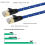 Nylon Cat7 Ethernet-kabel, pladsbesparende fladt design til effektiv netværksforbindelse 5