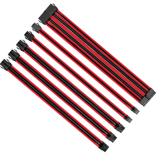 Καλώδιο σύνδεσης Stealthsense Corsair Psus Pci-e, τριπλής στρώσης υφασμένο υλικό από πλεγμένες 1