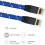 Καλώδιο νάιλον Cat7 Ethernet, υψηλής ταχύτητας επαγγελματικό θωρακισμένο 6