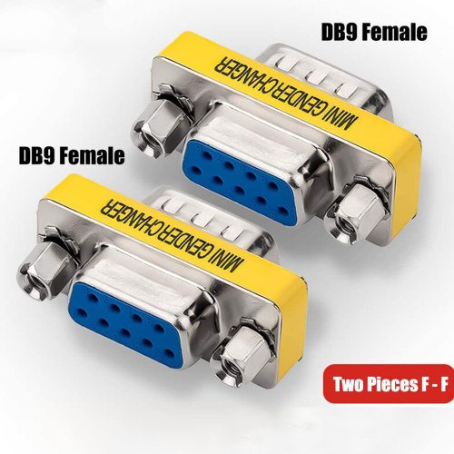 Σειριακός προσαρμογέας RS232 Plug And Play, 2x9 ακίδων DB9 αλλαγής φύλου, επιχρυσωμένη 2