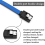 High-speed SATA III Cable, Precision-molded Connectors For Durability 6