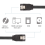 High-Speed Data Cable For Internal Drives, Reliable Shielded Connection, 6Gbps Transfer Rate, Compatible With Sata Devices, Backwards Compatible, For 3