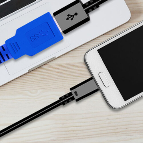 Câble d'extension USB ultra-rapide, technologie Sync-N-Go, rétrocompatible USB 2.0 2