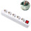 Verteilersteckdose With Solid Plastic Cable, Made In Germany For Household Safety And Over Current Protection 2