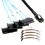 Câble Mini-SAS SFF-8087 vers 4SAS de 1 m (3,28 pi), mini-SAS 36 broches, compatible 10 Gbit/s 1