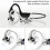 Ακουστικά με ζώνη λαιμού Cterwk Bone Conduction, ασύρματα Bluetooth, στερεοφωνικά ακουστικά για 4