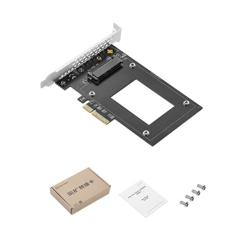 PCIE4.0 σε U.2 Πραγματική ταχύτητα Κάρτα επέκτασης 7000MB U2 Κάρτα προσαρμογέα Nvme Ssd Κάρτα