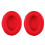 2 stuks headset oorkussens/oortjes/oortjespads rood 6