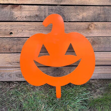 FloHua Halloween dekorációk kiárusítása Kültéri kerti udvari dekoráció Dugaszolható vas Halloween dekoráció Földelési dugó Fém