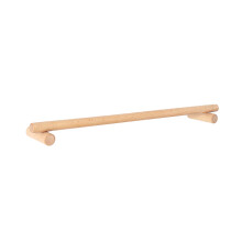 Toallero de madera con barra colgante para baño, inodoro, toallero de pared sin perforaciones, toallero de madera para inodoro