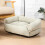 Sofá-cama para cães, resistente e respirável, retangular, com base antiderrapante, ideal para cães e gatos de pequeno e médio porte. 4