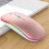 Mouse ottico wireless jixopn 2.4GHz 1600dpi silenzioso ed ergonomico per computer e laptop 3