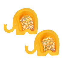 Kitchen Sink Drain Basket Elephant Rack, Multi Functional Hanging Filter Shelf, Corner Strainer, Easy Disassemble, Fits All Sinks, Dish Drying Rack,