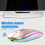 Mouse ottico wireless jixopn 2.4GHz 1600dpi silenzioso ed ergonomico per computer e laptop 8