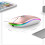Mouse ottico wireless jixopn 2.4GHz 1600dpi silenzioso ed ergonomico per computer e laptop 4