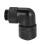 Fyearfly Elbow Water Cooling Fitting, G1/4 Thread Water Cooling Fitting Thin Tube 90 Right Angle Elbow(black) 6