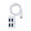 4-portars USB 2.0-datahubb, höghastighets-USB-datahubb för Mac och PC 2