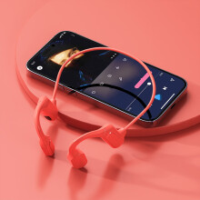 Draadloze Bluetooth 5.2 sportkoptelefoon met oordopjes, luchtgeleiding, lange batterijduur - Compatibel met iPhone en Android