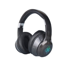 Cluasáin Gan Sreang Bluetooth5.0 VALSEEL, Cluasán Fillte Intarraingthe Lonrúla le Fo-fhuaimeoir HiFi, Dearadh Cluas Iomlán Timpeall