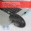 Mouse da gioco ottico USB wireless a 2,4 GHz, 2400 DPI, ricaricabile e silenzioso per PC. 1