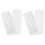 Isbitform 24Cubes Silikonisbrett Silikonisbitbrett til fryser Gelébitbrett (2 stk.) Plast 1