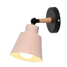 Letný výpredaj! Nástenná lampa Zeceouar 9" čierna, vhodná do spálne, k nočnému stolíku, k uličke, do pracovne - Iron Art Design (žiarovka