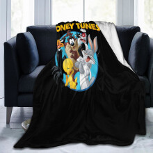 Coperta ultra morbida dei Looney Tunes, extra large, super soffice e calda per divano, poltrona e letto, accogliente, soffice e leggera. 40"x30"