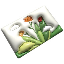 Tapete estofado Poaug com desenho animado 3D, estilo lama, para banheiro, absorvente, de secagem rápida e resistente, em promoção, decoração