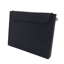 Borsa cosmetica impermeabile Hesroicy - Organizer per pennelli da trucco antipolvere ad alta capacità con specchietto per telefono e chiusura