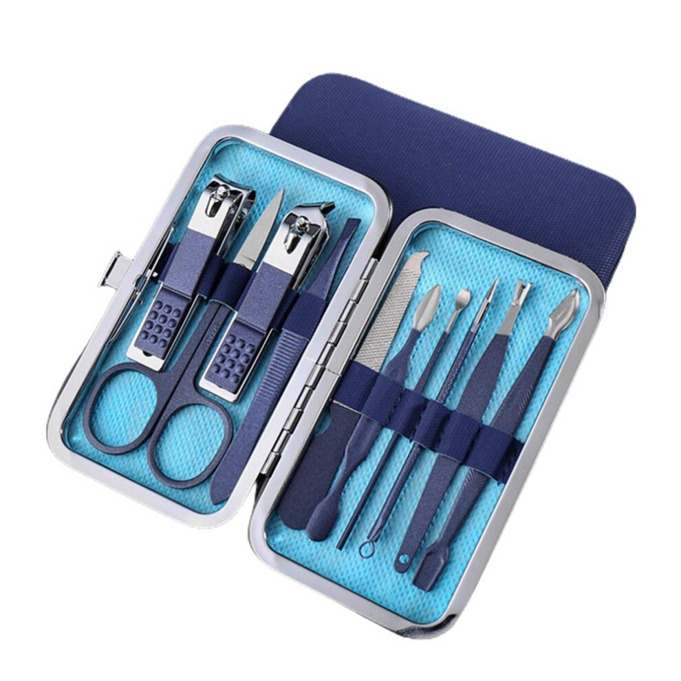Manicure Set Stainless Steel Pedicure Kit with Case, Nail Clippers for Fingernails and Toenails