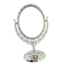 Miroir de maquillage de table ovale rétro rotatif pour chambre d'hôtel ou salle de bain