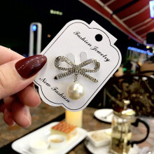 Festa di nozze per donne Spilla dolce Spilla da bavero Ciondolo Papillon Nappa Spilla Accessori moda Gioielli Spille ARGENTO A