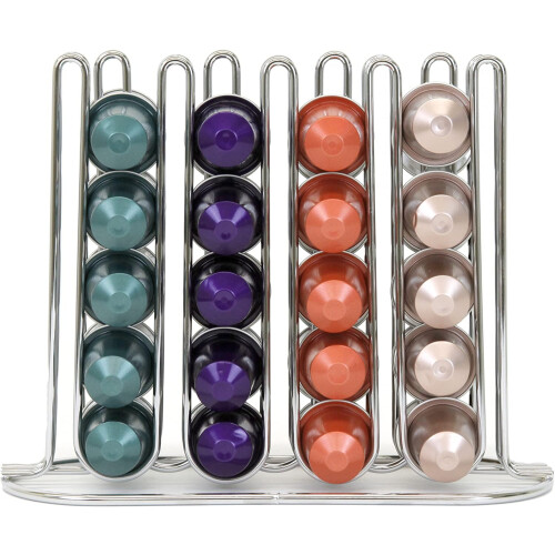 Porta capsule sottile e compatibile con l'organizer originale per 40 capsule di caffè. 1