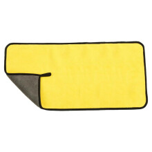 Serviette pour animaux de compagnie (chien et chat) à séchage rapide, douce et absorbante, en polaire corail F3I1