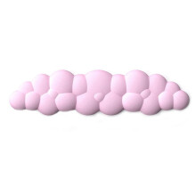 Cloud Mauspad mit Handgelenkstütze, wasserdichter Lederuntersetzer, ergonomische Handballenauflage für Computer, Laptop, Büroarbeit, PC