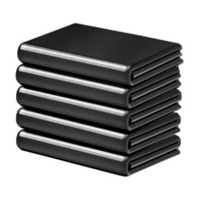 Sacs poubelle SUGARMOM 55 gallons (50 sacs avec attaches) extra larges, qualité professionnelle, pour l'extérieur, la pelouse et les feuilles,
