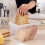 Transparent Bread Storage Box Refrigerator Loaf Cake Fresh Keeping Box (2pcs) 2