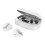 Auricolari wireless Avtoify, cuffie Bluetooth con display LED e microfono integrato, ideali per allenamento, giochi e corsa, colore bianco. 2