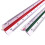 30cm Color Coded Side Triangular Metric Scale Ruler 1:100/200/250/300/400/500 3