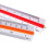 30cm Color Coded Side Triangular Metric Scale Ruler 1:100/200/250/300/400/500 4
