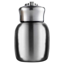 Bouteille isotherme portable Poaug 200 ml en acier inoxydable, format mini, argentée - Promotion