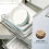 NutriChef 6 Piece Non Stick Kitchen Oven Stackable Ceramic Baking Pan Set, Green 7