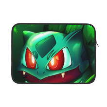 B-Ulbasaur 13-Zoll-Laptoptasche, wasserdicht, schlanke wasserdichte Tasche, schlanke Laptoptasche, Schwarz