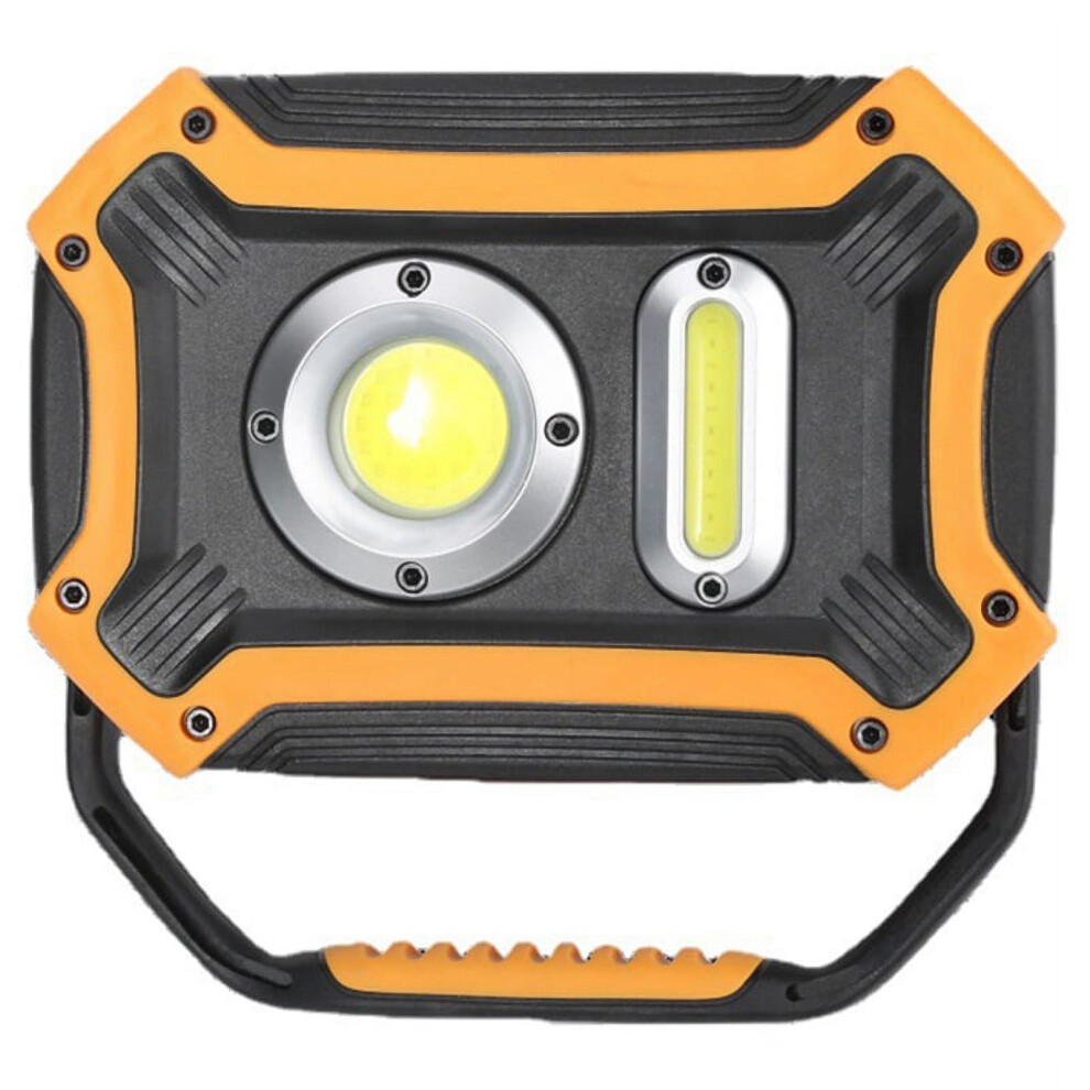 Led Rechargeable Work Light 30W - Portable 180 Folding Handle With Magnetic Base, 5 Light Modes For Site Lighting 9170372846160