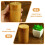 Bamboo Storage Tube Travel Toothpick Vending Machine Case Container Automatic 5