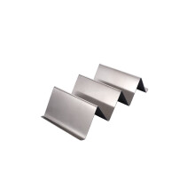 Stainless Steel Taco Truck Tray, Each Holding 2 Or 3 Tacos Can Be Used for Baking, Dishwasher And Grilling